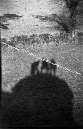 BURGH CASTLE FORT SHADOWS